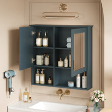 Load image into Gallery viewer, 2 In 1 Wall-Mounted Mirror Cabinet With Adjustable Shelves, Soft-Close Doors, High-Definition Mirror &amp; Storage
