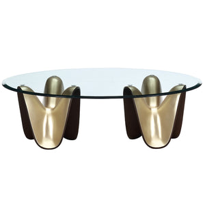 Houston - Cocktail Table - Brushed Gold