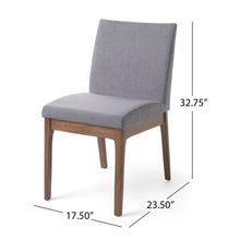 Load image into Gallery viewer, Contemporary Fabric Comfort Dining Chairs (Set of 2)
