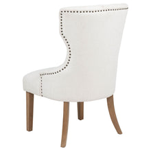 Load image into Gallery viewer, Tufted Dining Chair With Button Tufting And Nailhead Trim
