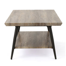 Load image into Gallery viewer, Wood Coffee Table - Gray / Black
