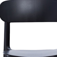 Load image into Gallery viewer, Heavy Duty Plastic Dining Room Side Chairs (Set of 4) - Black
