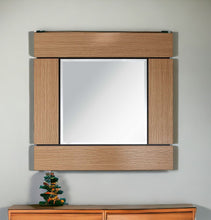 Load image into Gallery viewer, 35" Square Accent Mirror - Brown

