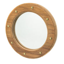 Load image into Gallery viewer, 11" Solid Round Accent Mirror - Brown
