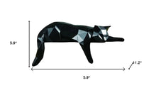 Load image into Gallery viewer, Cat Hand Painted Figurine - Black
