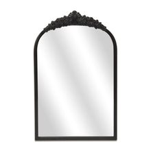 Load image into Gallery viewer, 16" Metal Arch Accent Mirror - Black
