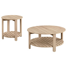 Load image into Gallery viewer, Brookson - Round 2 Piece Coffee And End Table Set - Natural
