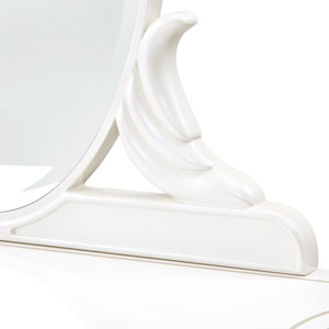 La Marisia - Vanity Mirror - Creamy Pearl