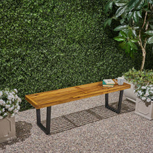 Load image into Gallery viewer, Intrinsic - Outdoor Dining Bench With Slat Top
