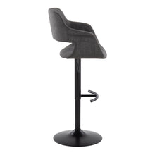Load image into Gallery viewer, Vintage Flair - Mid Century Modern Adjustable Barstool With Swivel &amp; Rounded T Footrest (Set of 2)
