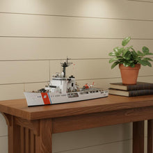 Load image into Gallery viewer, Hand Painted Model Boat (624407) - White
