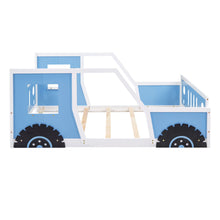 Load image into Gallery viewer, Classic Car Shaped Platform Bed With Wheels
