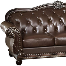 Load image into Gallery viewer, Top Grain Leather Sofa - Espresso
