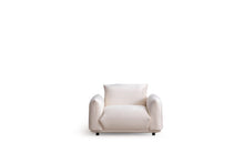 Load image into Gallery viewer, Velvet Arm Chair - White
