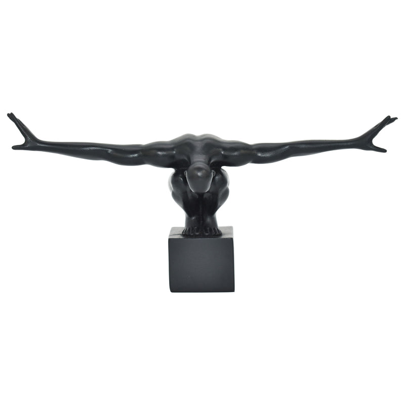 Man Tabletop Sculpture (568369) - Black