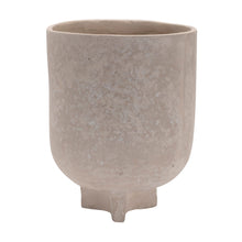 Load image into Gallery viewer, Recycled Urn Table Vase - Beige
