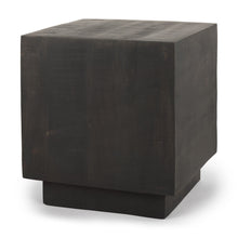 Load image into Gallery viewer, Square Block End Table (729074) - Dark Brown
