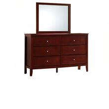 Load image into Gallery viewer, Daniel - Dresser, 6 Drawer Storage - Cherry
