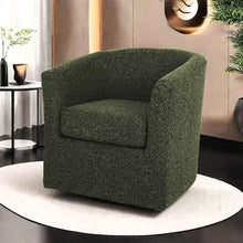 Load image into Gallery viewer, Melodize - Swivel Club Chair With Barrel Shape Design
