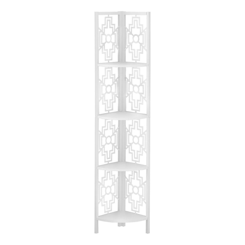 Corner Bookcase (366068) - White