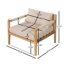 Load image into Gallery viewer, Outdoor Leisure Chair, Comfortable &amp; Versatile For Any Patio
