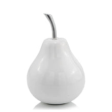 Load image into Gallery viewer, Medium Pear Shaped Accent Home Decor - White
