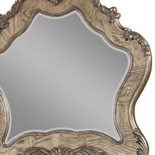Load image into Gallery viewer, 48" Abstract Framed Mounted Dresser Mirror - Oak
