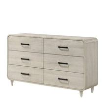 Load image into Gallery viewer, 6 Drawer Dresser With Ample Storage Space - Antique White
