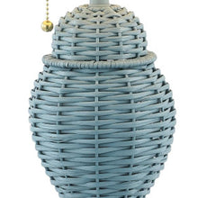 Load image into Gallery viewer, Urn Table Lamps With Empire Shades (Set of 2) - Blue
