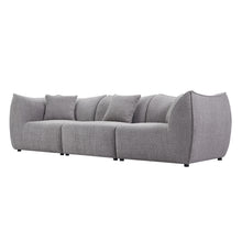 Load image into Gallery viewer, 111 inch Sofa, Comfy Sofa Couch with  Deep Seats Modern Sofa- 3 Seater Sofa, Couch for Living Room Apartment Lounge GREY
