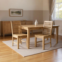 Load image into Gallery viewer, Solid Wood Ladder Back Dining Room Side Chairs (Set of 2) - Brown
