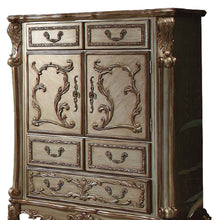 Load image into Gallery viewer, Patina Bone Wood Poly Resin Chest - Gold
