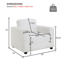 Load image into Gallery viewer, Oversized Accent Chair With Widen Arm For Living Room
