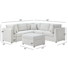 Load image into Gallery viewer, Chauncy - Sectional With Storage Ottoman
