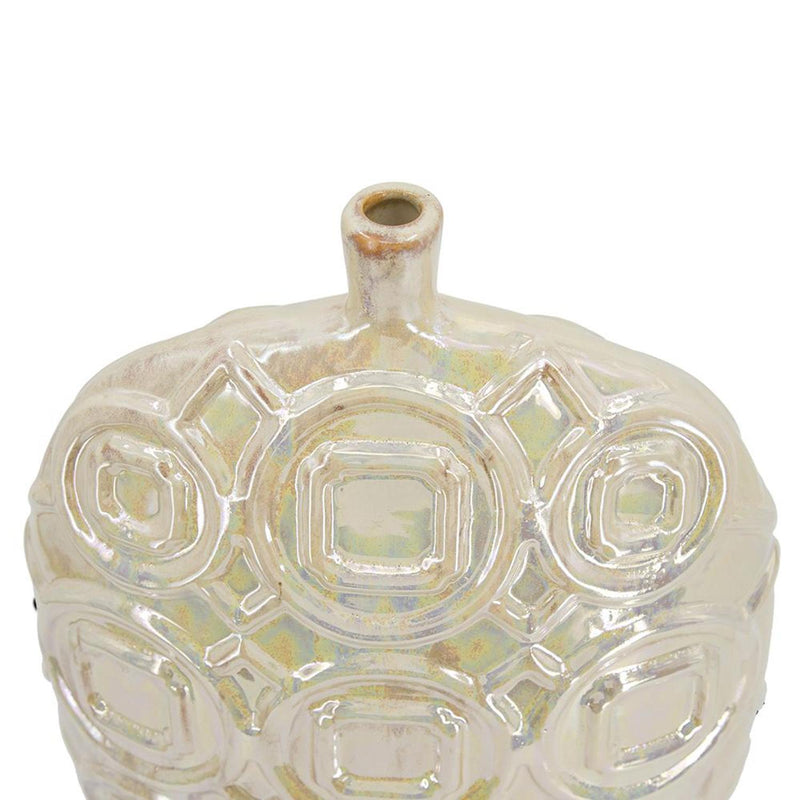 Geometric Bud Table Vase (574263) - Cream