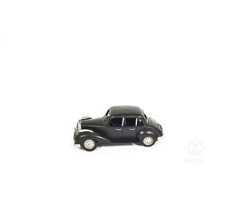 Hand Painted Model Car Tabletop Sculpture (401163) - Gray