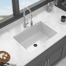Load image into Gallery viewer, Rectangular Deep Single Bowl, Kitchen Sink With Dual Mount Installation
