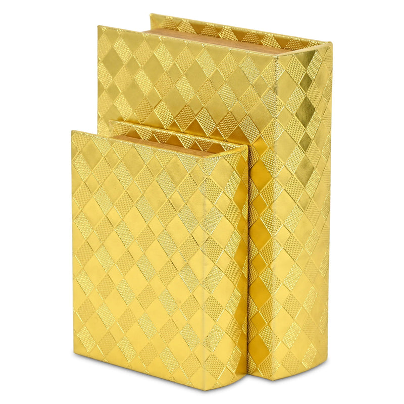 Hand Painted Tabletop Sculpture (716234) - Gold