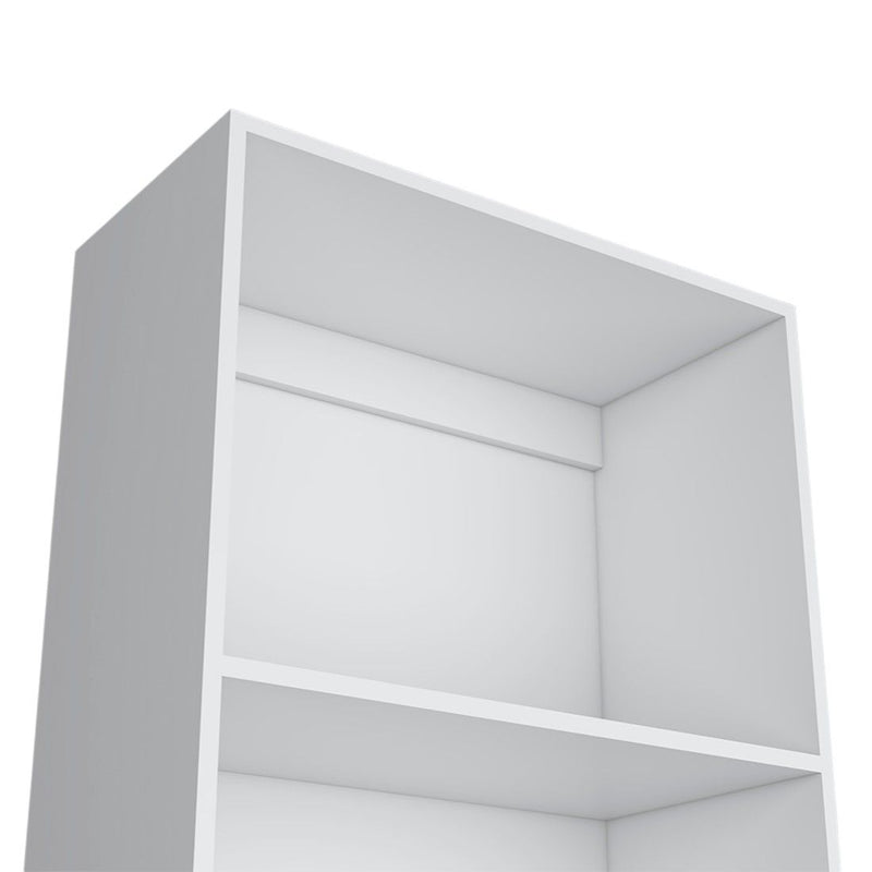 Four Tier Bookcase (546592) - White