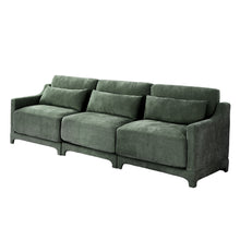 Load image into Gallery viewer, Elegant Sofa With Ergonomic Design And Lumbar Pillows
