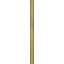 Load image into Gallery viewer, Tray Table Floor Lamp With White Square Shade - Brass
