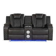 Load image into Gallery viewer, Benz - Power Reclining Loveseat With LED Lighting And Built In USB
