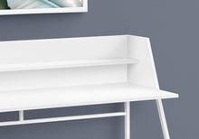 Load image into Gallery viewer, Computer Desk For Home Office, Laptop, Storage Shelves, Marble Look Contemporary &amp; Modern
