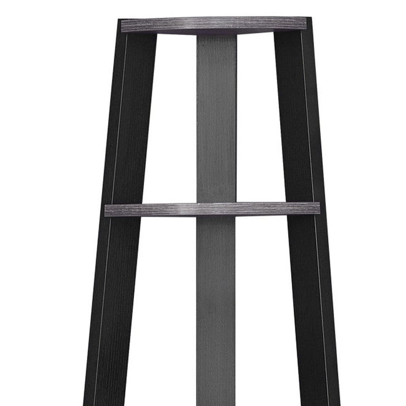 Five Tier Corner Bookcase - Gray