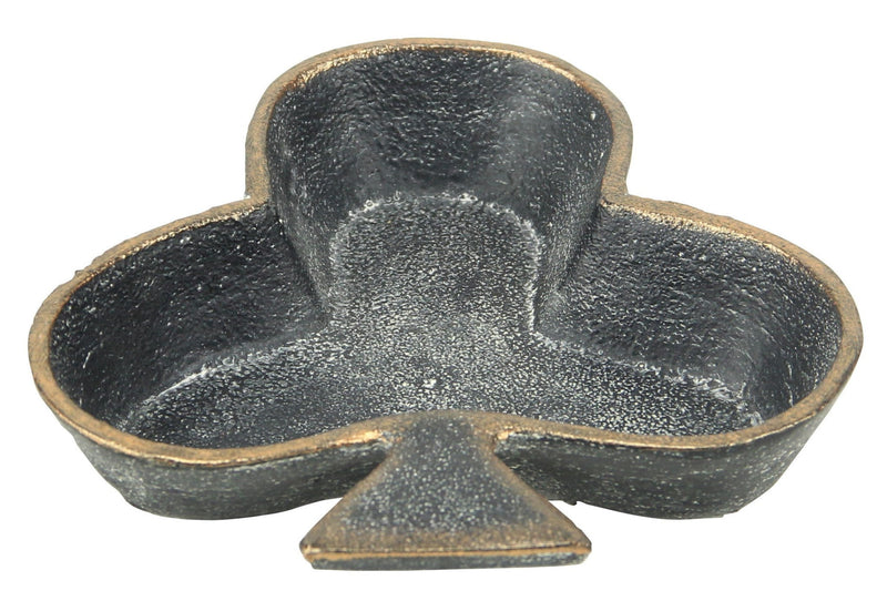 6" Club Cast Iron Vanity Tray - Black / Gold