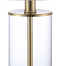 Load image into Gallery viewer, USB Table Lamps With Drum Shades (Set of 2) - Brass
