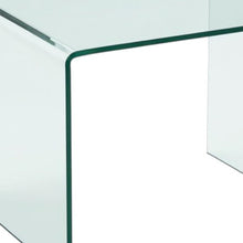 Load image into Gallery viewer, Glass Sled End Table - Clear
