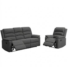 Load image into Gallery viewer, Modern Living Room Set With Manual Recliner
