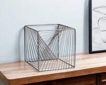 Load image into Gallery viewer, Cube Tabletop Sculpture - Silver
