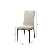 Load image into Gallery viewer, Captiva - Dining Side Chair With Upholstery (Set of 2) - Cream
